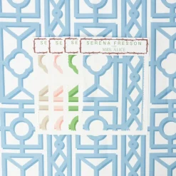 Blue Pavilion Fabric