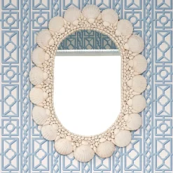 Blue Pavilion Wallpaper