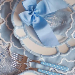 Blue Polka Dot Cutlery (5 piece)