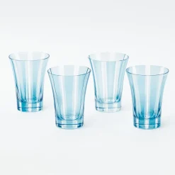 Blue Positano Glasses (Set of 4)