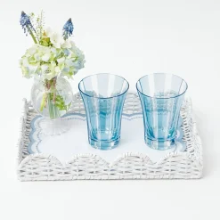 Blue Positano Glasses (Set of 4)