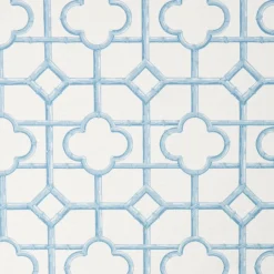 Blue Shaded Bamboo Fabric