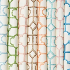 Blue Shaded Bamboo Fabric