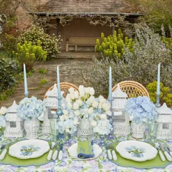Blue Tulip Dinner Plate