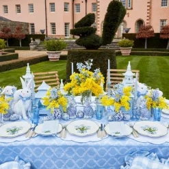 Blue Tulip Dinner Plate