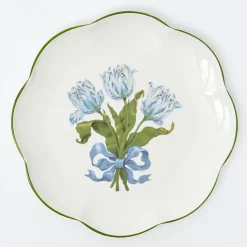 Blue Tulip Dinner Plate