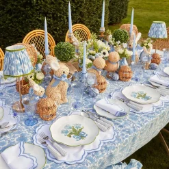 Blue Tulip Dinner Plate