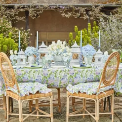 Blue Tulip Dinner Plates (Set of 4)