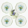 Blue Tulip Starter Plates (Set of 4)