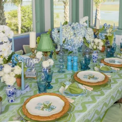 Blue Tulip Starter Plates (Set of 4)