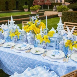 Blue Tulip Starter Plates (Set of 4)