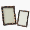 Burnt Bamboo Photo Frames (Set of 2)