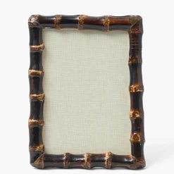 Burnt Bamboo Photo Frames (Set of 2)