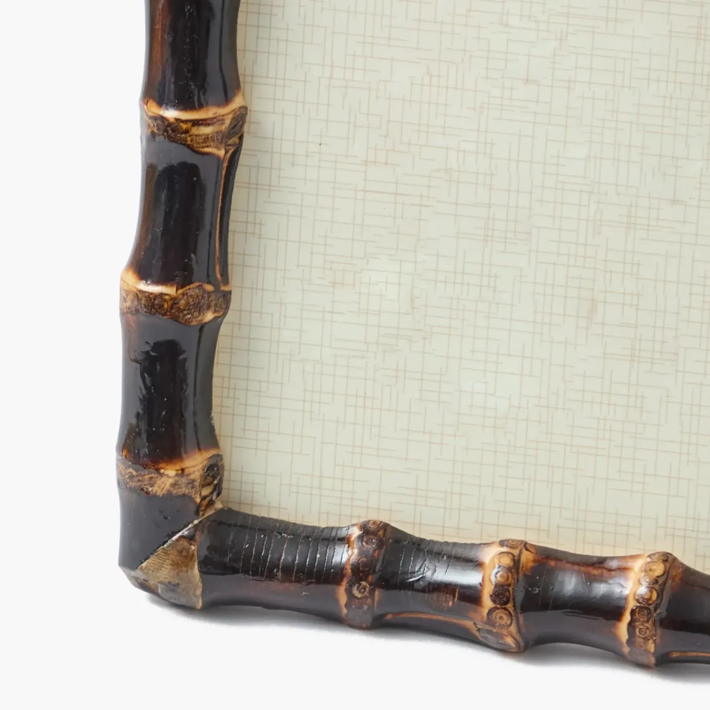 Burnt Bamboo Photo Frames (Set of 2)