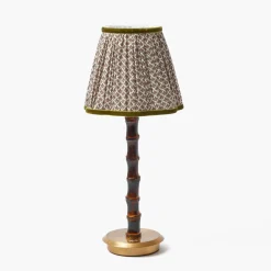 Burnt Bamboo Rechargeable Lamp