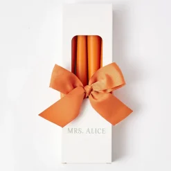 Burnt Orange Candles (Set of 8)