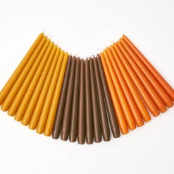 Burnt Orange Candles (Set of 8)