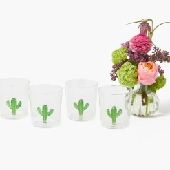 Cactus Glasses (Set of 4)