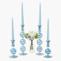 Camille Azure Candle Set (Blue)