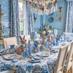 Camille Azure Candle Set (Dusty Blue)