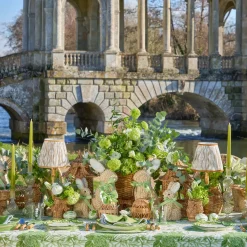 Camille Olive Candle Holder (Pair)