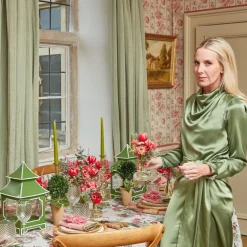 Camille Olive Candle Set (Apple Green)