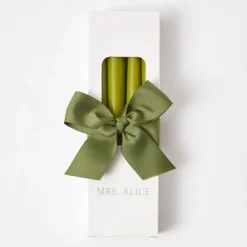 Camille Olive Candle Set (Apple Green)