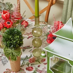 Camille Olive Candle Set (Apple Green)