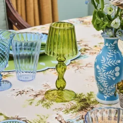 Camille Olive Candlescape (Apple Green)