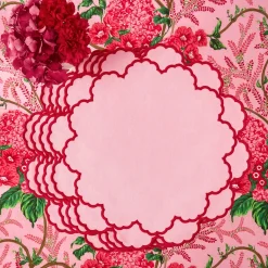 Carolina Pink Placemats (Set of 4)
