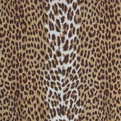 Chestnut Brown Leopard Fabric