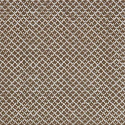 Chestnut Brown Lotus Flower Fabric