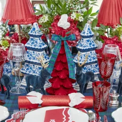 Chinoiserie China Christmas Tree