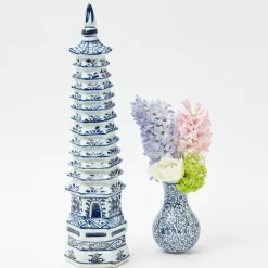 Chinoiserie Porcelain Pagoda