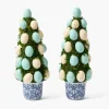 Chinoiserie Potted Easter Egg Tree (Pair)