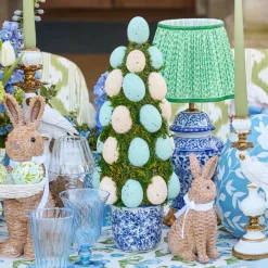 Chinoiserie Potted Easter Egg Tree (Pair)