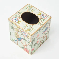 Chinoiserie Tole Tissue Box
