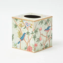 Chinoiserie Tole Tissue Box