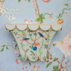 Chinoiserie Tole Wall Sconce