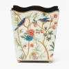 Chinoiserie Tole Waste Paper Bin