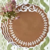 Chocolate Bow Laurel Placemats (Set of 4)