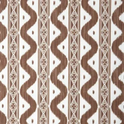 Chocolate Brown Ikat Tablecloth