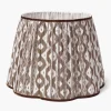 Chocolate Ikat Lampshade (40cm)