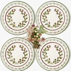 Chocolate Josephine Dinner Plates (Set of 4)