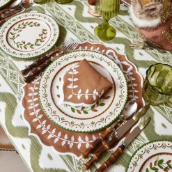 Chocolate Josephine Dinner & Starter Plates (Set of  8)