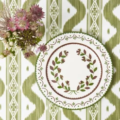 Chocolate Josephine Dinner & Starter Plates (Set of  8)