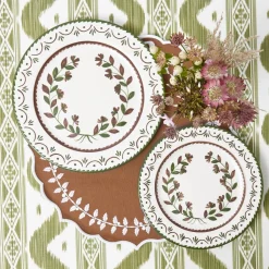 Chocolate Josephine Dinner & Starter Plates (Set of  8)