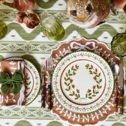 Chocolate Josephine Dinner & Starter Plates (Set of  8)