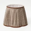 Chocolate Lotus Lampshade (30cm)