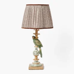 Chocolate Lotus Lampshade (30cm)